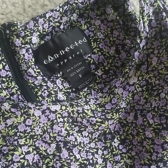 Vintage floral maxi dress - Picture 5 of 6